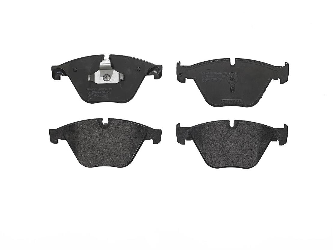 BMW Disc Brake Pad Set - Front (Low-Metallic) 34116850886 - Brembo P06074